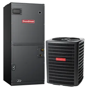 2 Ton 15.2 SEER2 R32 Goodman Central Air Conditioner System - Multi-Positional