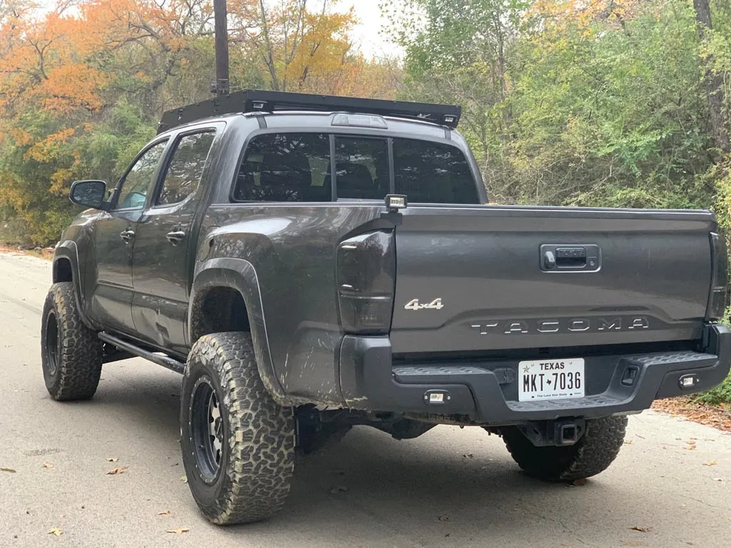 2005-2022 Toyota Tacoma Cali Raised LED Premium 360 Roof Rack