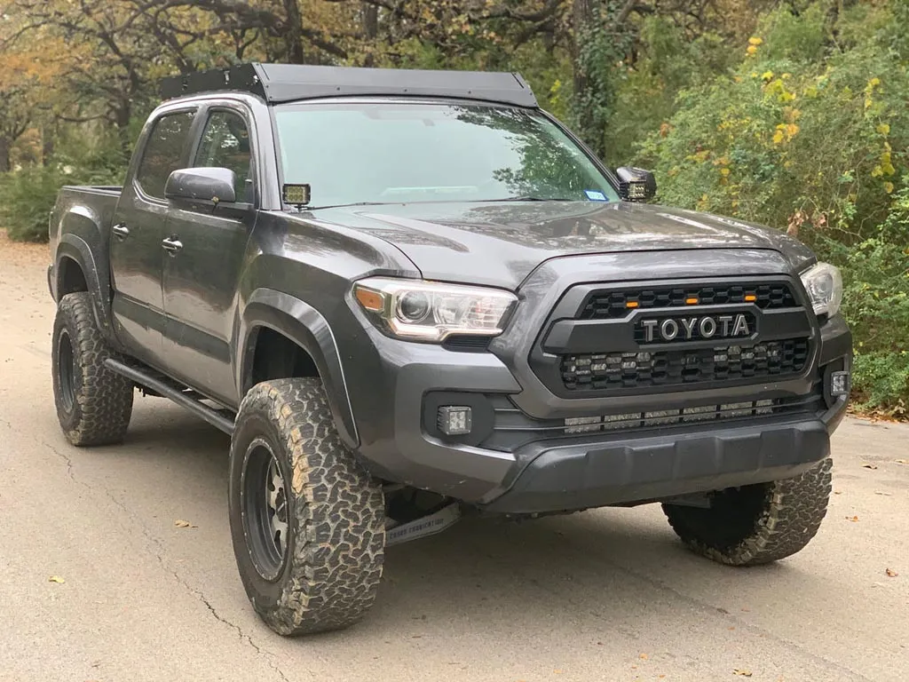 2005-2022 Toyota Tacoma Cali Raised LED Premium 360 Roof Rack