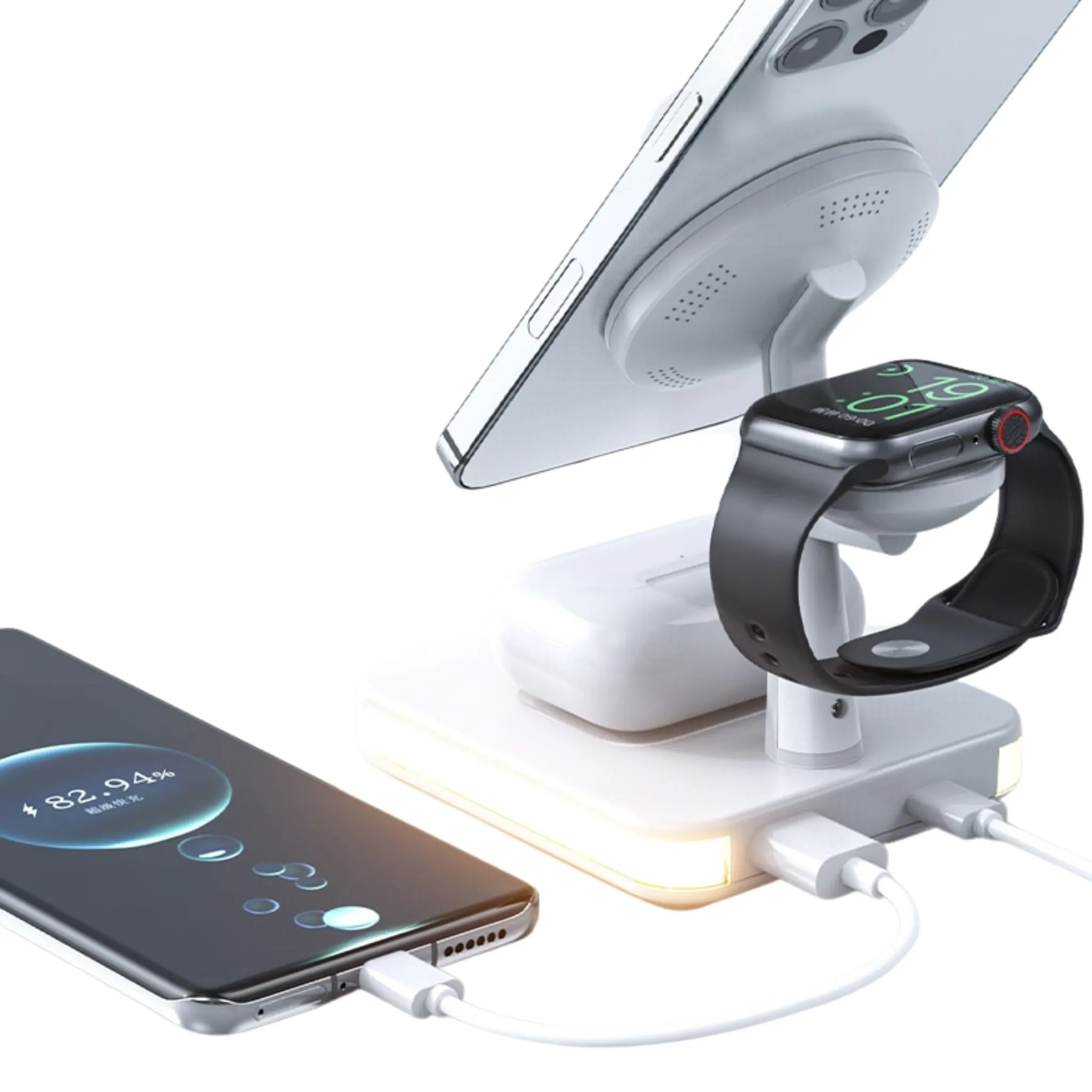 4 in 1 Wireless Charging Station for Apple Devices