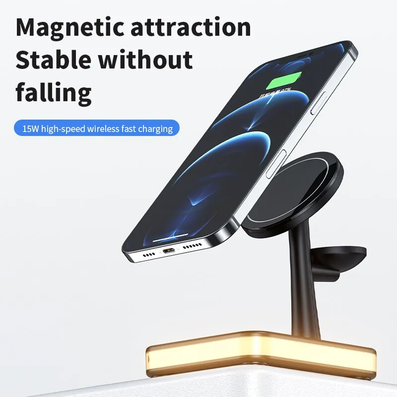 4 in 1 Wireless Charging Station for Apple Devices