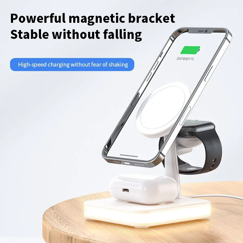 4 in 1 Wireless Charging Station for Apple Devices