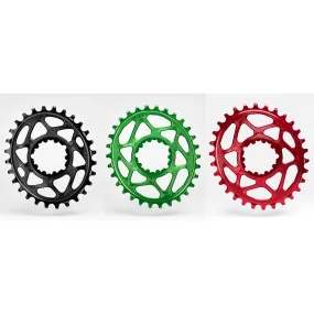 Absolute Black MTB Oval SRAM GXP Direct Mount GXP 6mm Offset Chainring