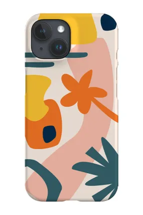 Abstract Nature Phone Case (Yellow Green)