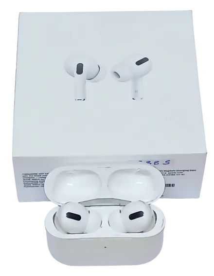 Apple Airpods Pro With Wireless Charging Case Active noise cancellation Bluetooth Headset White Good condition