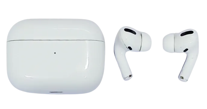 Apple Airpods Pro With Wireless Charging Case Active noise cancellation Bluetooth Headset White Good condition