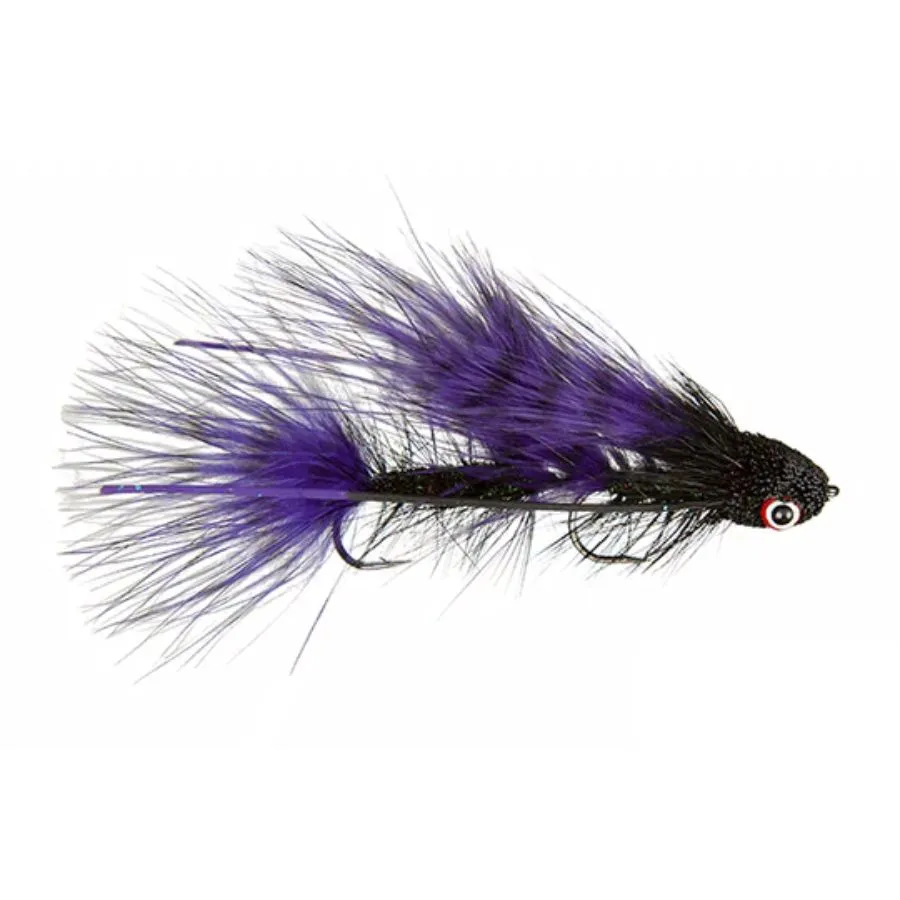 Barred Mini Dungeon - Black/Purple - Size 6