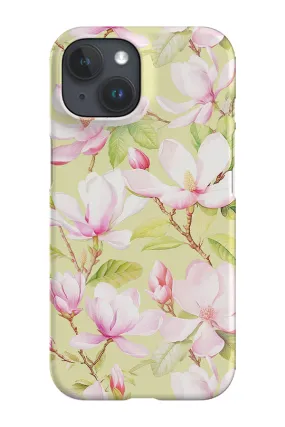 Beautiful Green Regency Magnolia By Uta Naumann Phone Case (Green)