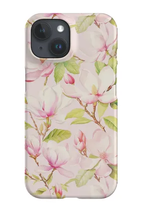 Beautiful Pink Regency Magnolia By Uta Naumann Phone Case (Pink)