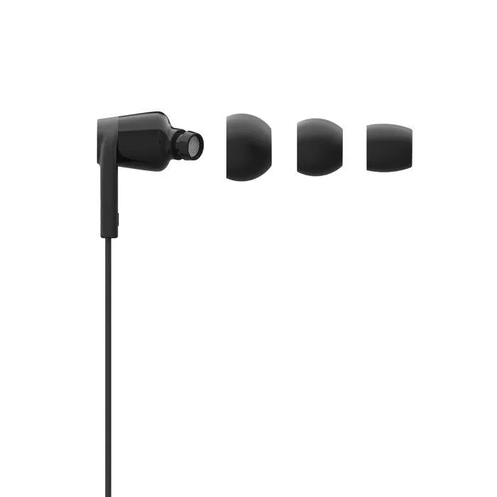 Belkin ROCKSTAR Headphones Wired In-ear Calls/Music USB Type-C Black