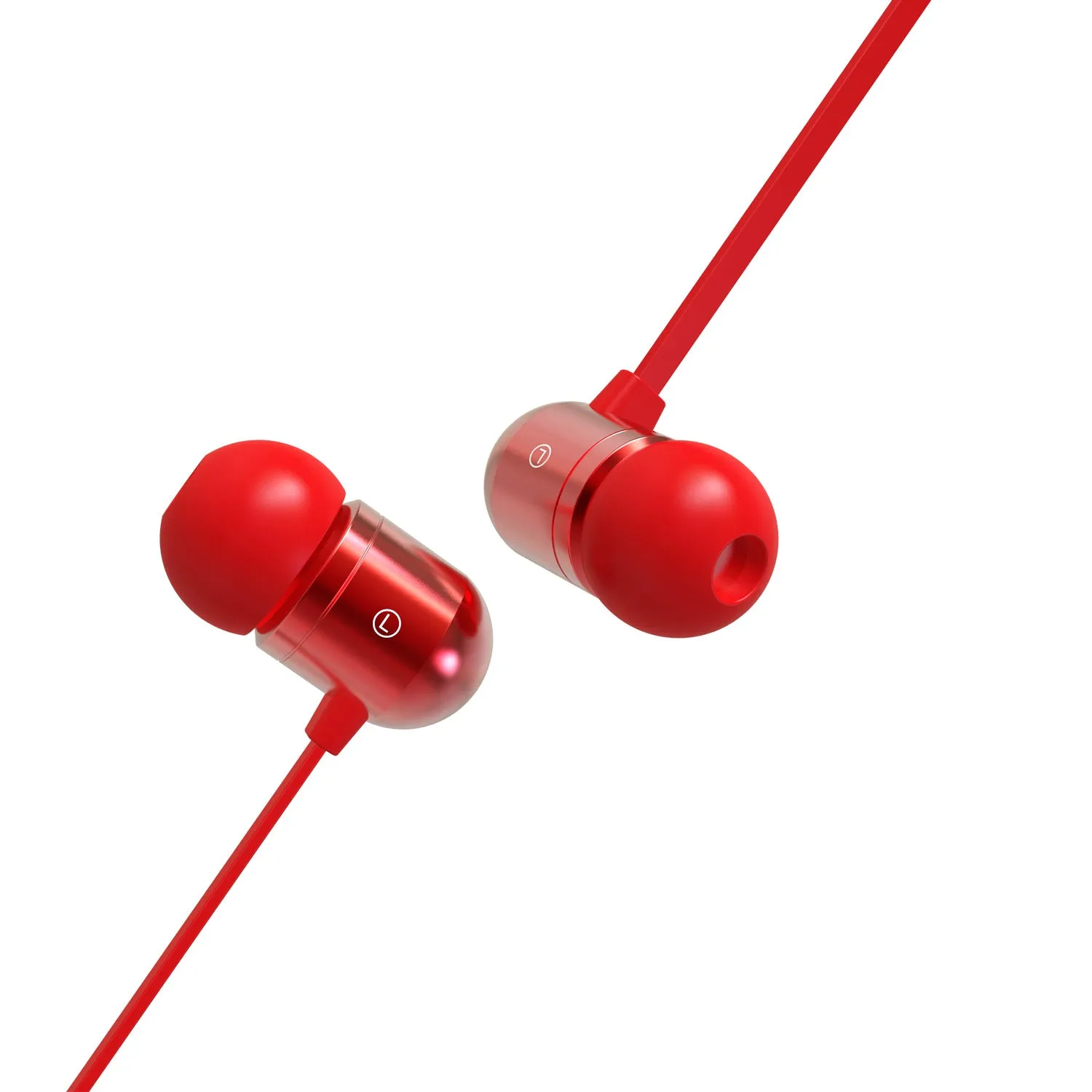 Betron B750s Earphones Tangle-Free Noise Isolating Heavy Deep Bass for iPhone iPod iPad Samsung