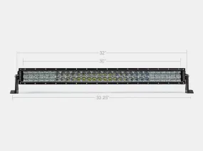 CALI RAISED LED 32" Dual Row 5D Optic OSRAM LED Bar