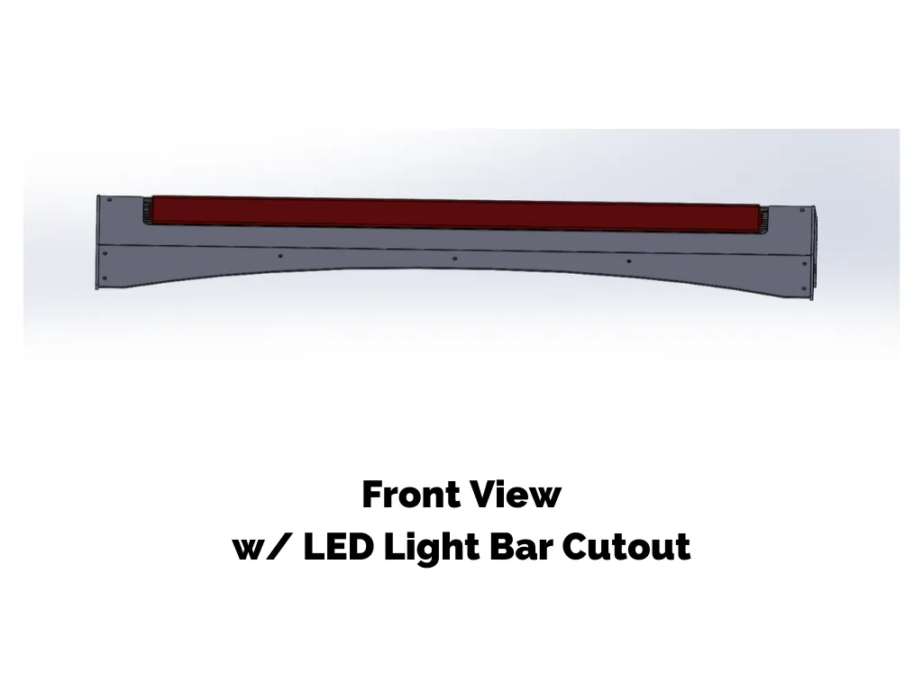 Cali Raised LED Economy Roof Rack For Toyota Tacoma 2005 