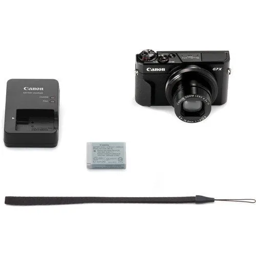 Canon PowerShot G7 X Mark II w/Accessories Bundle - Digital Camera (1066C001) International Version