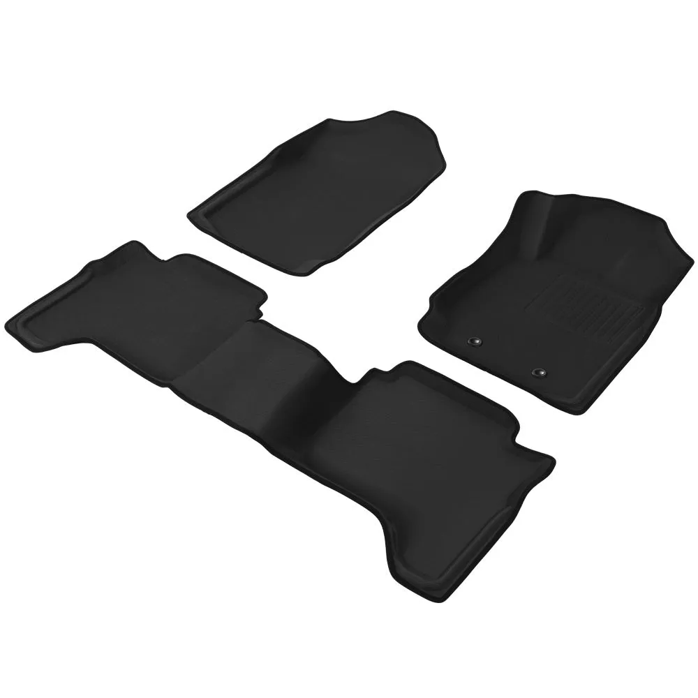 Custom Fit Rubber Car Floor Mats - Mazda BT50 | Weisshorn