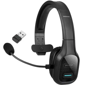 Delton 20X Wireless Computer Headset with USB Dongle Bluetooth Headphone