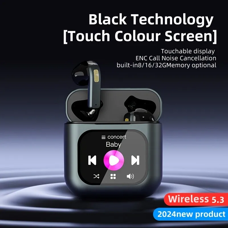 ENC Wireless TWS Headset, Multiple Touch Modes, Sliding Touch Control Headset