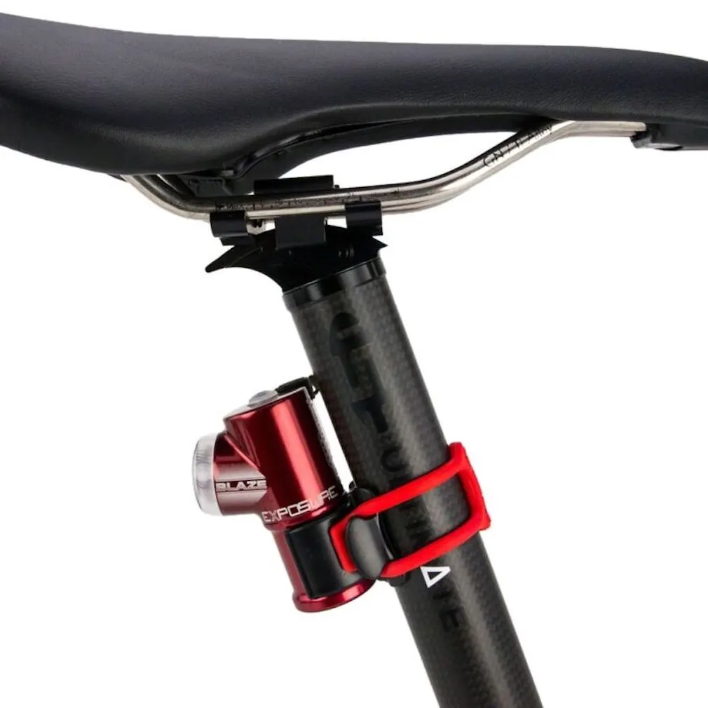 Exposure Lights Blaze Mk3 Rear Cycle Light - DayBright   ReAKT & Peloton Modes