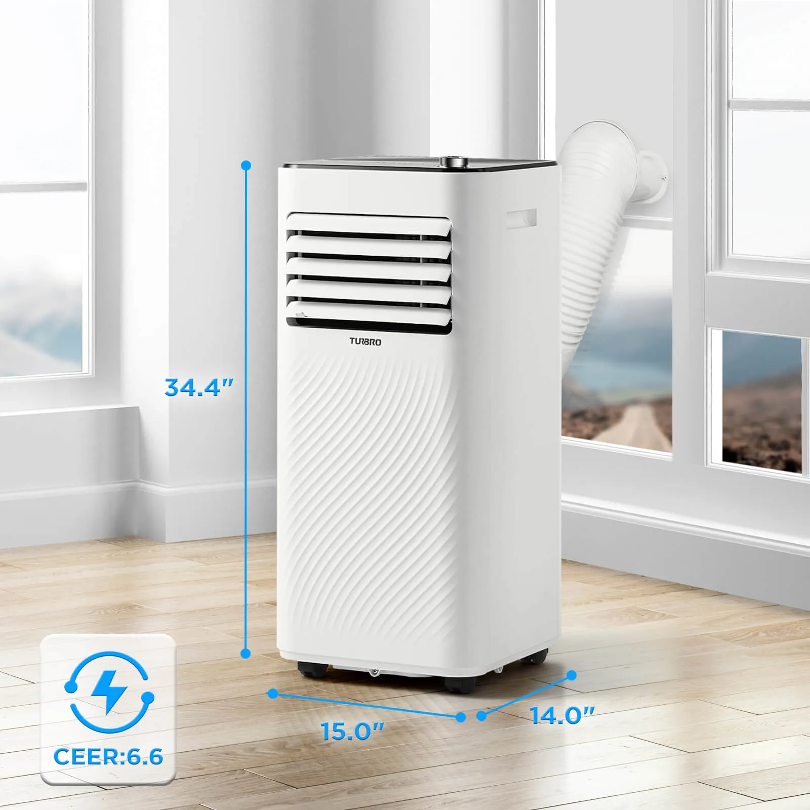 Finnmark 8,000 BTU Portable Air Conditioner