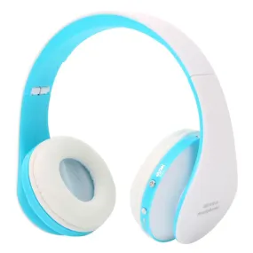 Foldable Headset Wireless Bluetooth Headphone With Mic