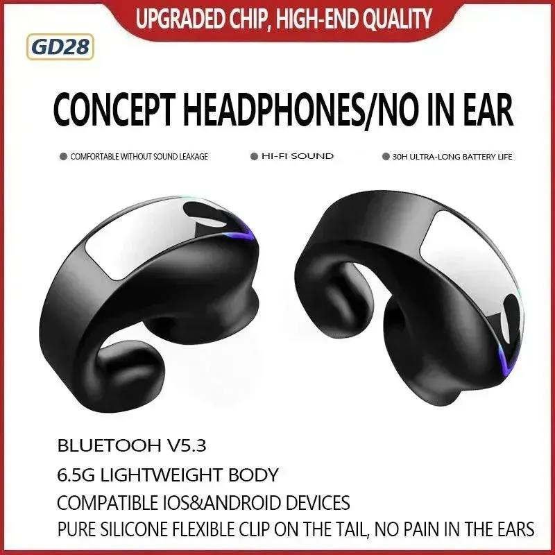 GD28 Bone Conduction Wireless Earbuds