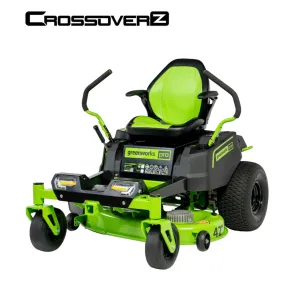 Greenworks 82V 42" CrossoverZ Ride-On Zero Turn Mower | CRZ548 7409502