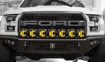 Icon Impact Series KC Pro6 Light Bar Bracket Kit - 2017  Raptor