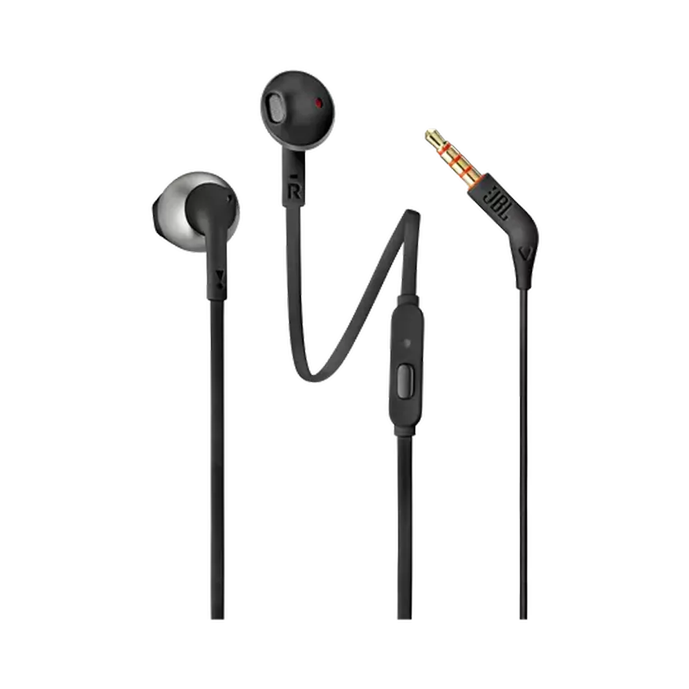 JBL TUNE-205 Earbud Headphones - Black