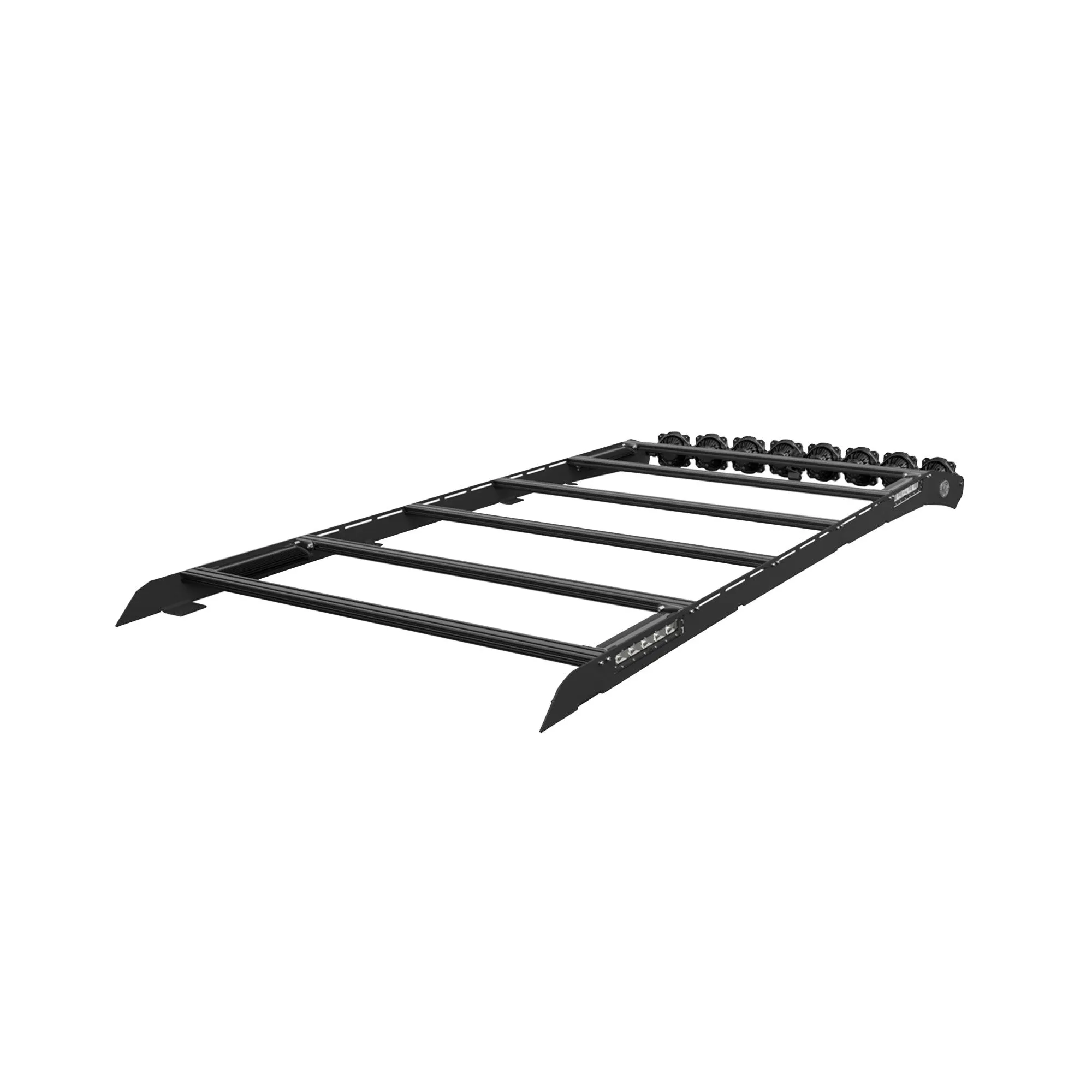 KC Hilites M-Rack 50" Gravity® LED Pro6 Roof Rack System - Side Blackout Plates - 2010-2019 4Runner