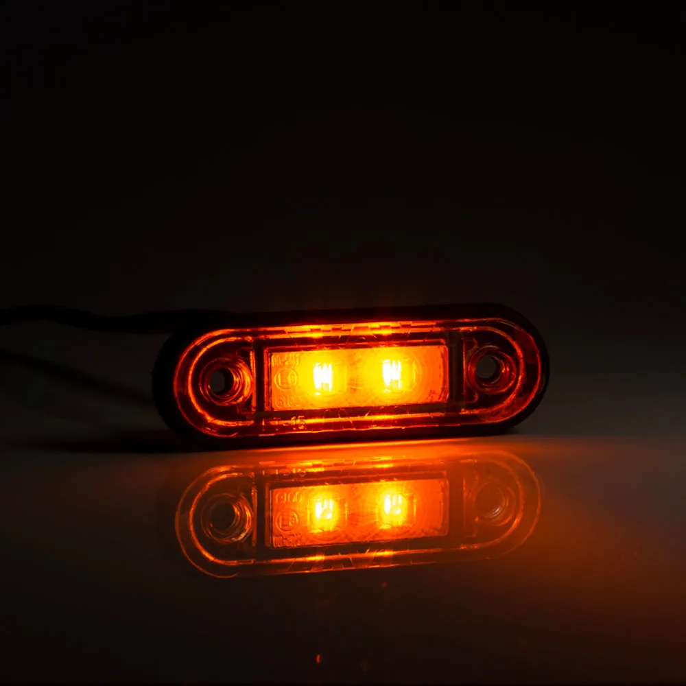 LED Marker Light - Flush Fit Available in RED, WHITE, AMBER, BLUE & GREEN