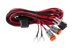 Light Duty Dual Output Light Bar Wiring Harness Diode Dynamics