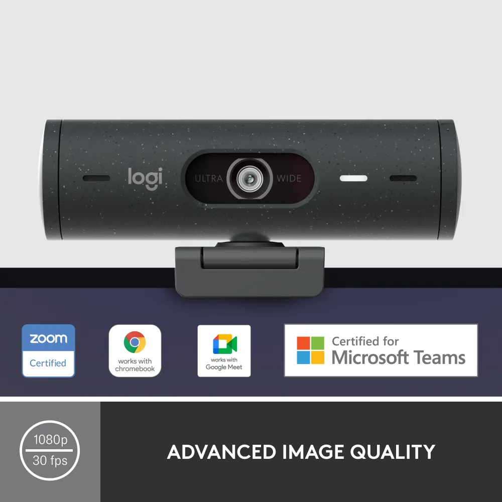 Logitech Brio 500 Full Hd Webcam