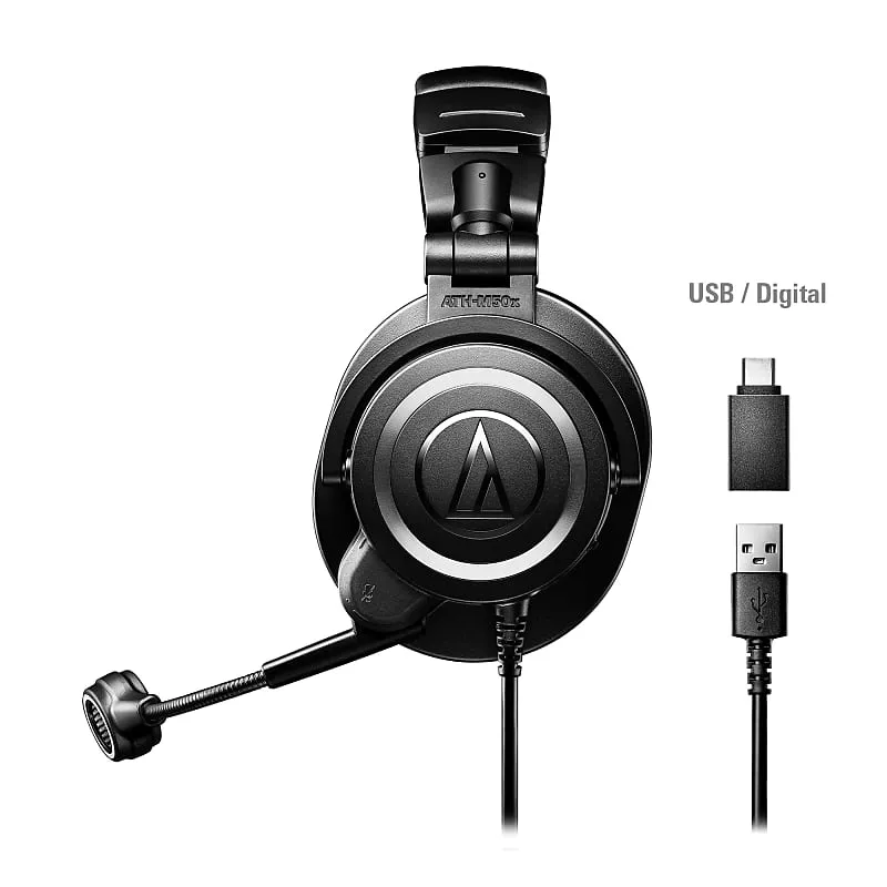 Microphone Audio-Technica ATH-M50XSTS StreamSet Headset Microphone with USB Connector