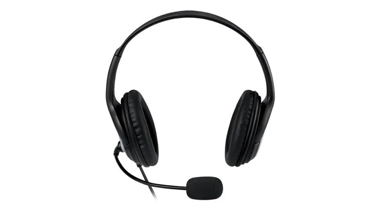 Microsoft LifeChat LX-3000 Headset, Wired, USB 2.0, Pivoting Boom Microphone - JUG-00013