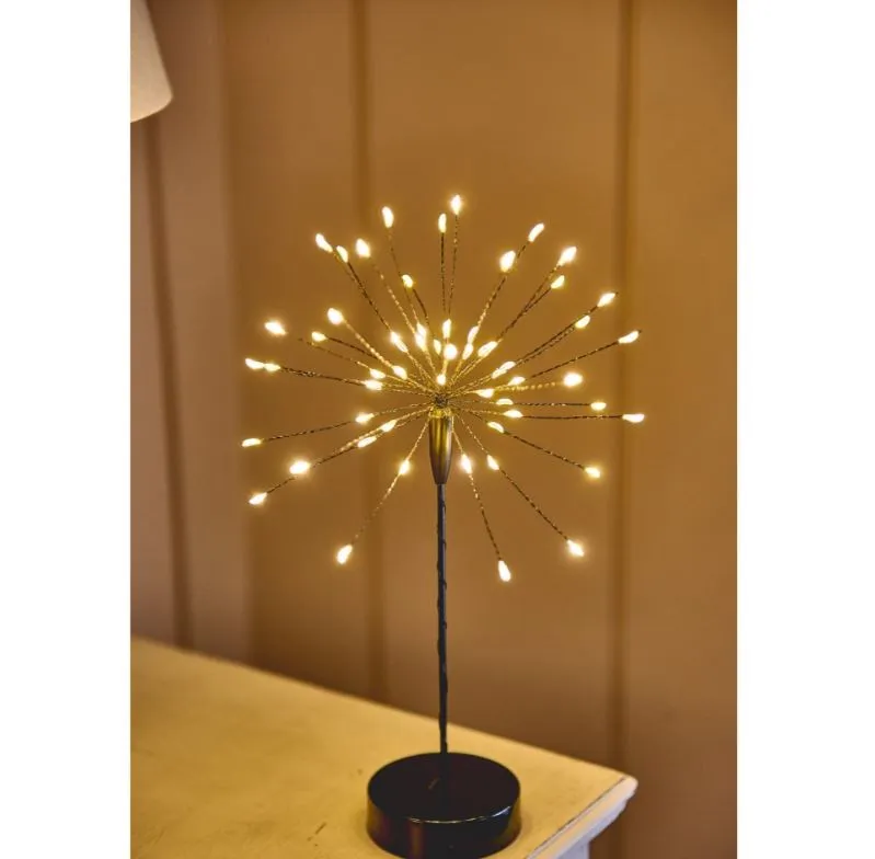 Mini Table StarBurst LED Star - Black