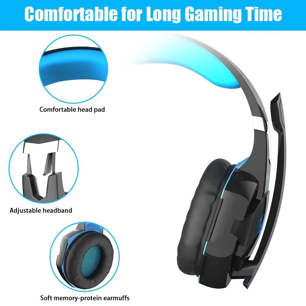 Ninja Dragon RZ LED 3.5MM Stereo Gaming Headphone with Microphone