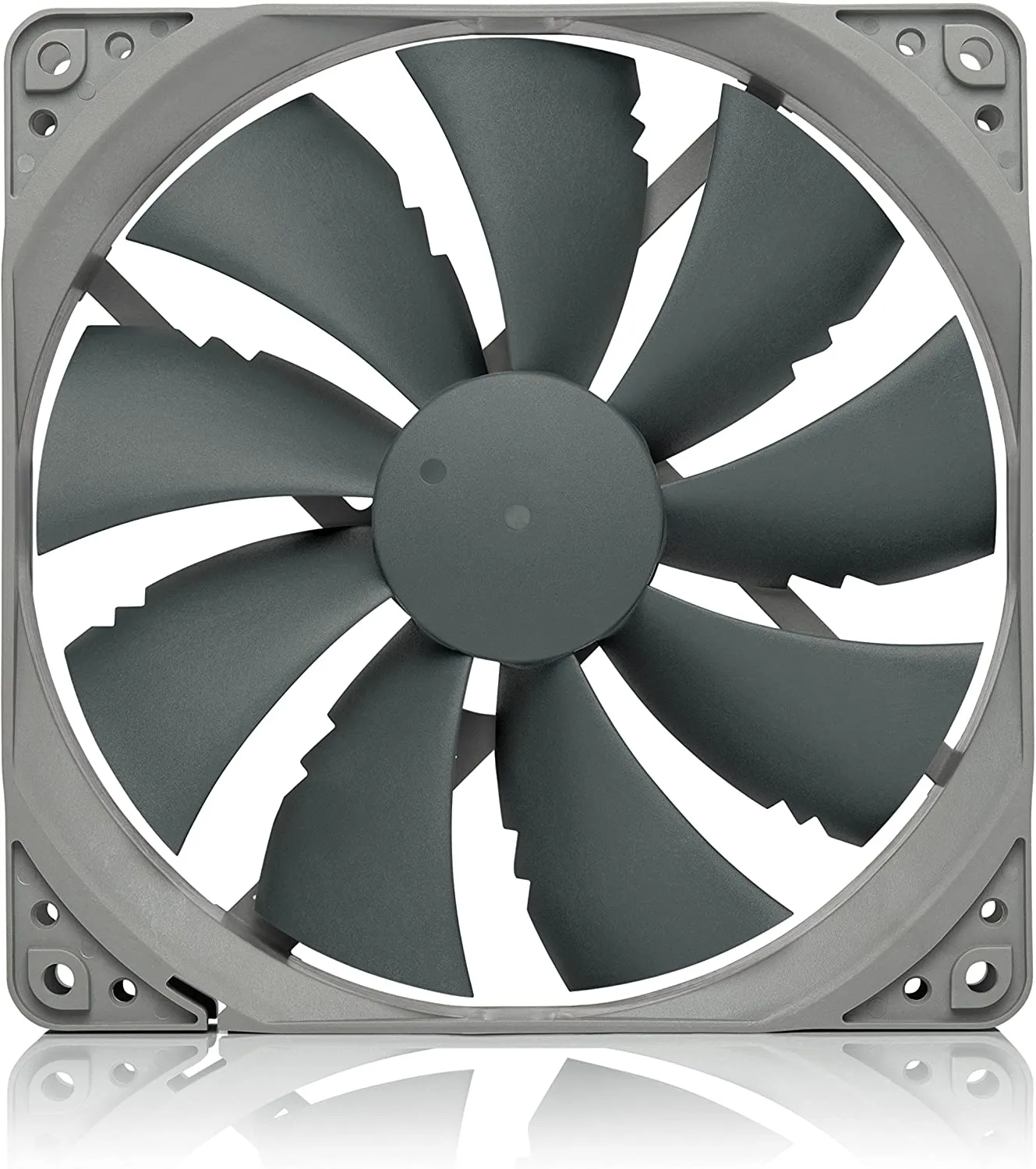 Noctua NF-P14s redux-1200, Quiet Fan, 3-Pin, 1200 RPM (140mm, Grey), SSO Bearing, 12V