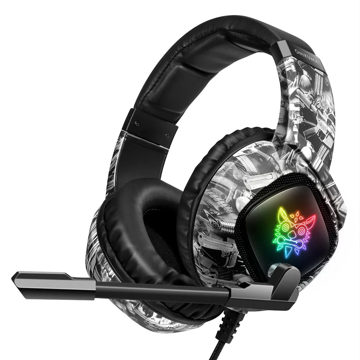 ONIKUMA K19 RGB Wired Gaming Headset