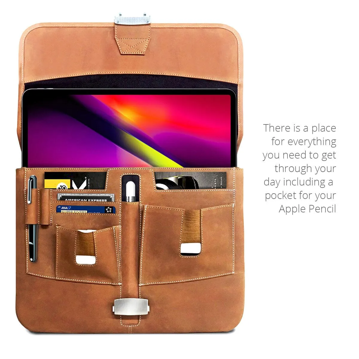 Premium Leather iPad Pro Briefcase