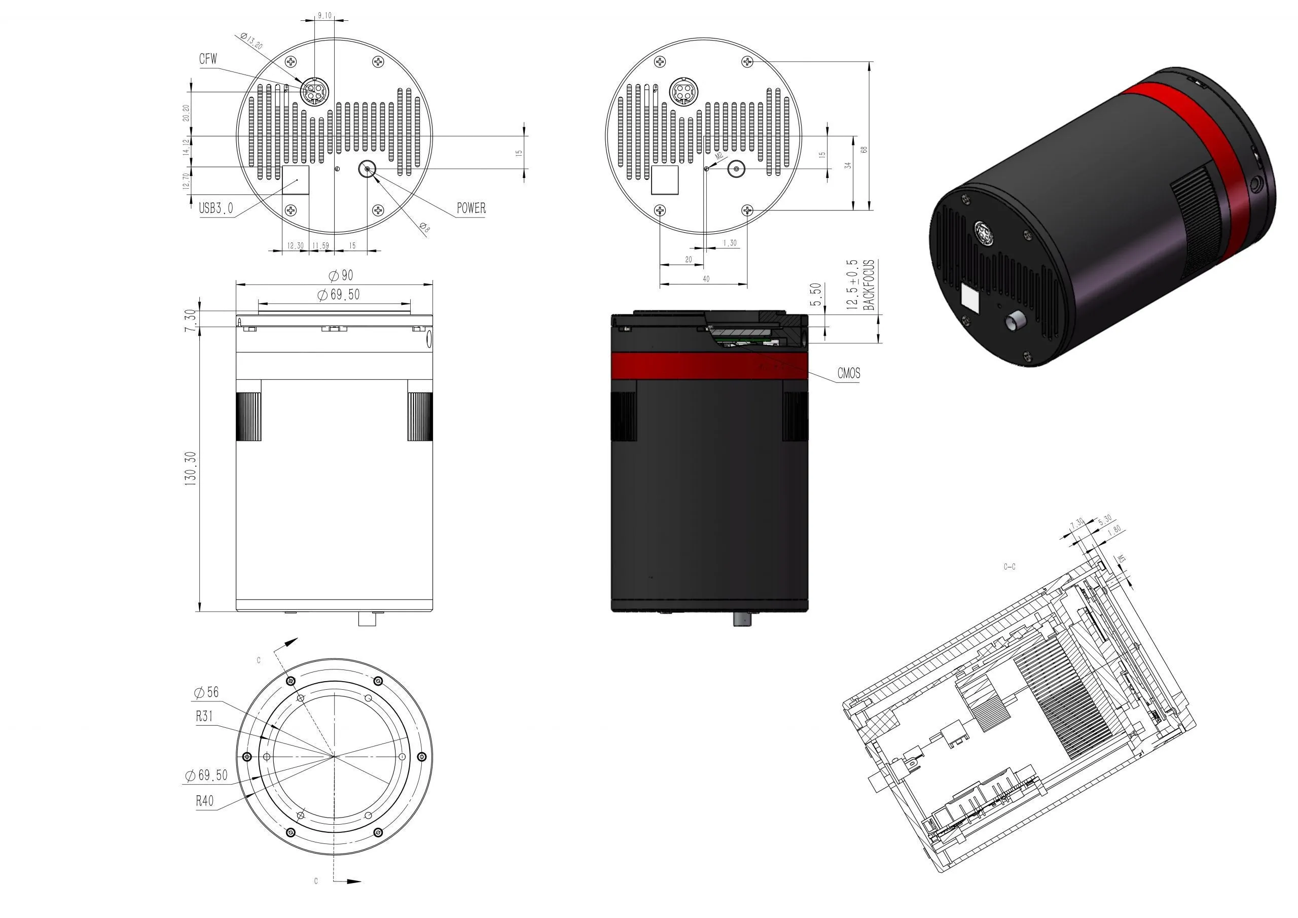 QHYCCD QHY600PH(Choose Model)