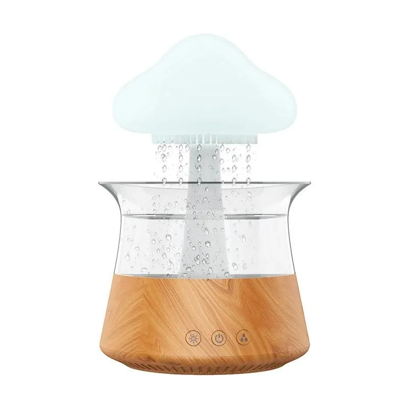 Relax Rain Diffuser Humidifier Raindrop Aromatherapy Machine Colorful