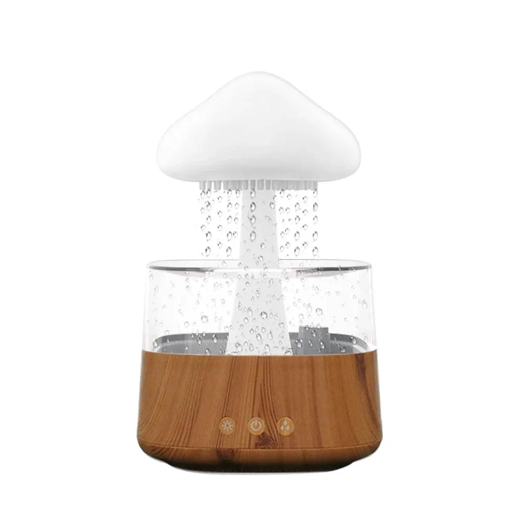 Relax Rain Diffuser Humidifier Raindrop Aromatherapy Machine Colorful