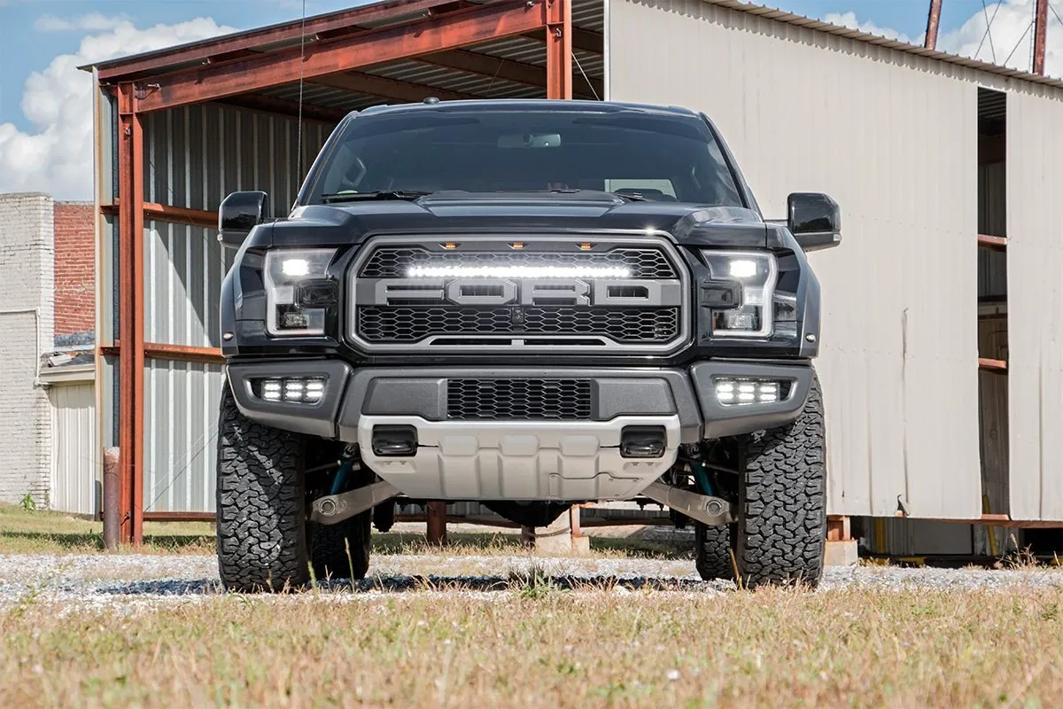 Rough Country - 30" LED Hidden Grill Kit - 2017-2020 Raptor