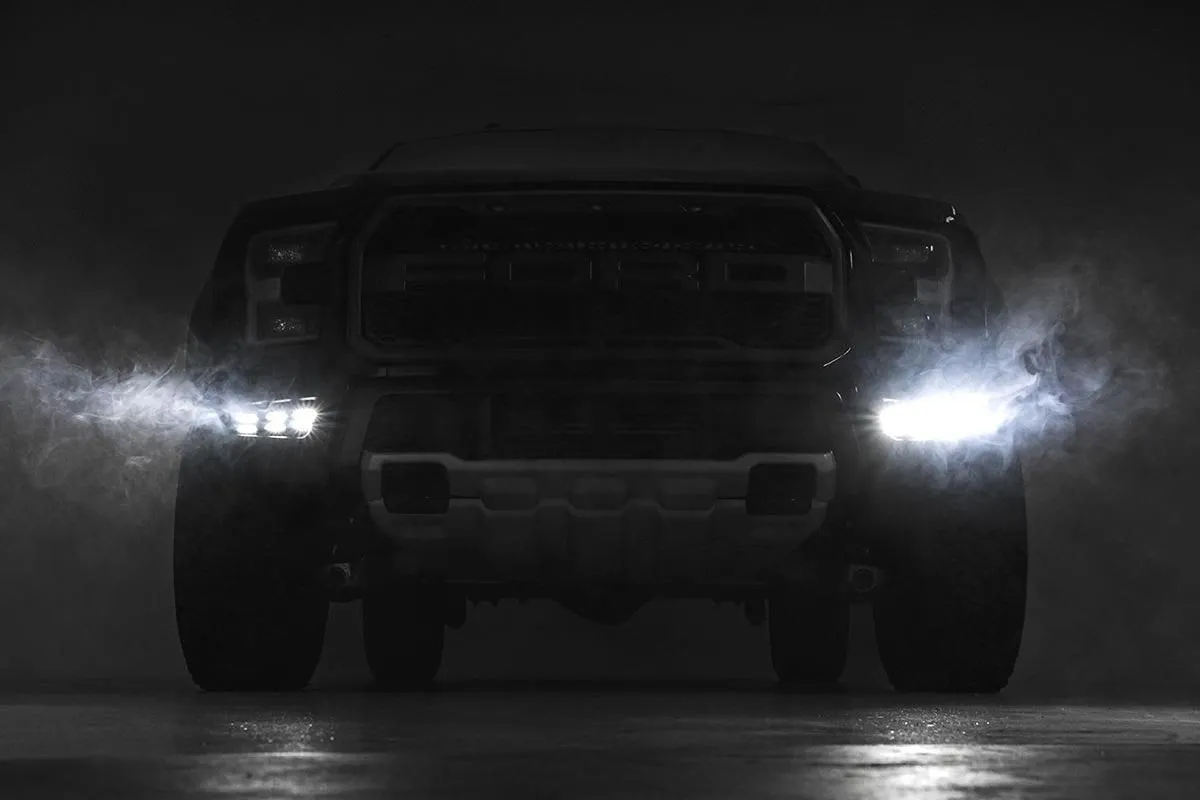 Rough Country - 30" LED Hidden Grill Kit - 2017-2020 Raptor