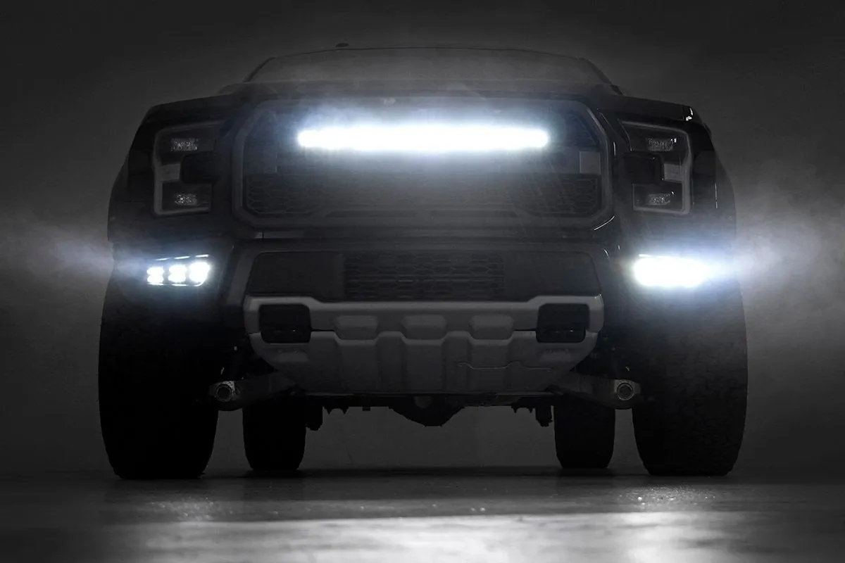 Rough Country - 30" LED Hidden Grill Kit - 2017-2020 Raptor