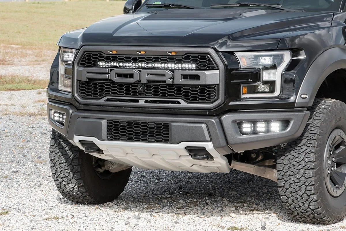 Rough Country - 30" LED Hidden Grill Kit - 2017-2020 Raptor