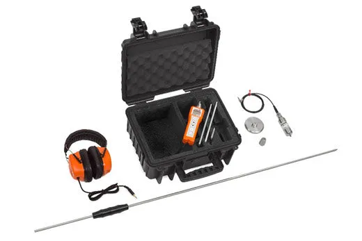 Sewerin Stethophon 04 Handheld Leak Detector - Complete Wired Headphone Kit with Durable Hard Case