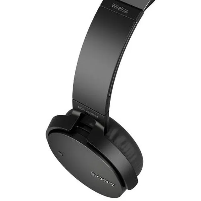 Sony Over-Ear Sound Isolating Wireless Headphones with Mic (MDRXB650BT/B) - Black