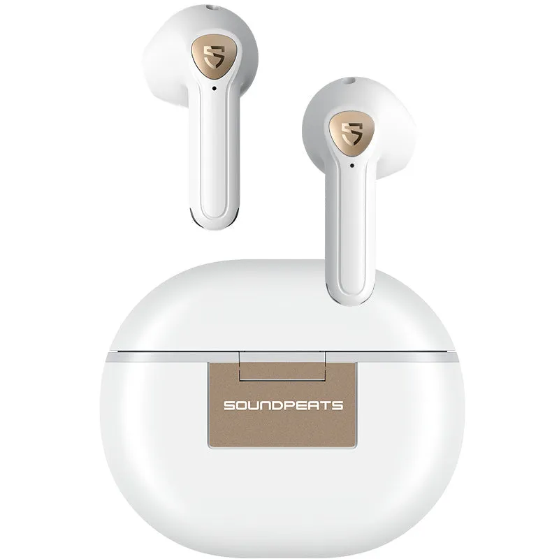 SOUNDPEATS Air3 Deluxe HS Wireless Earbuds - Hi-Res Audio Certified, LDAC Codec, 4 Mics with ENC for Crystal-Clear Calls, 60ms Low Latency Game Mode