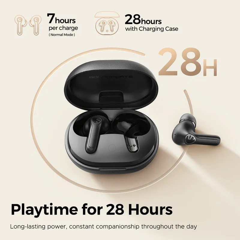 SOUNDPEATS T3 Pro Wireless Earbuds with Call Noise Cancellation